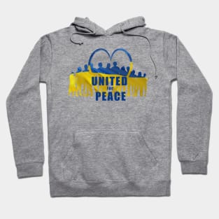 United for Peace, Stand with Ukraine Hoodie